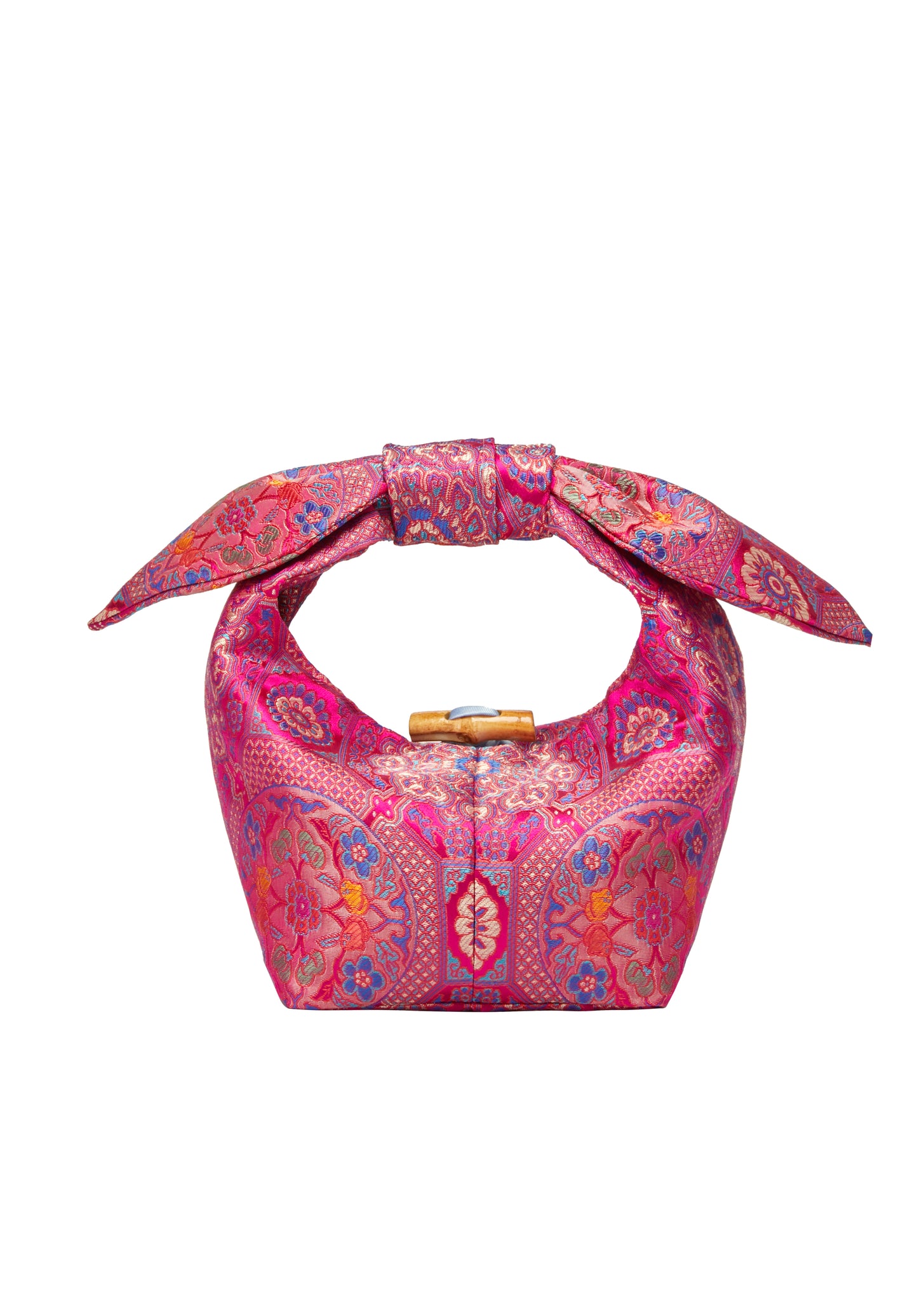 Chiasa Bow Short Handle Bag in Imperial B