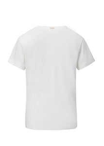Dean T Shirt in Logo Snow