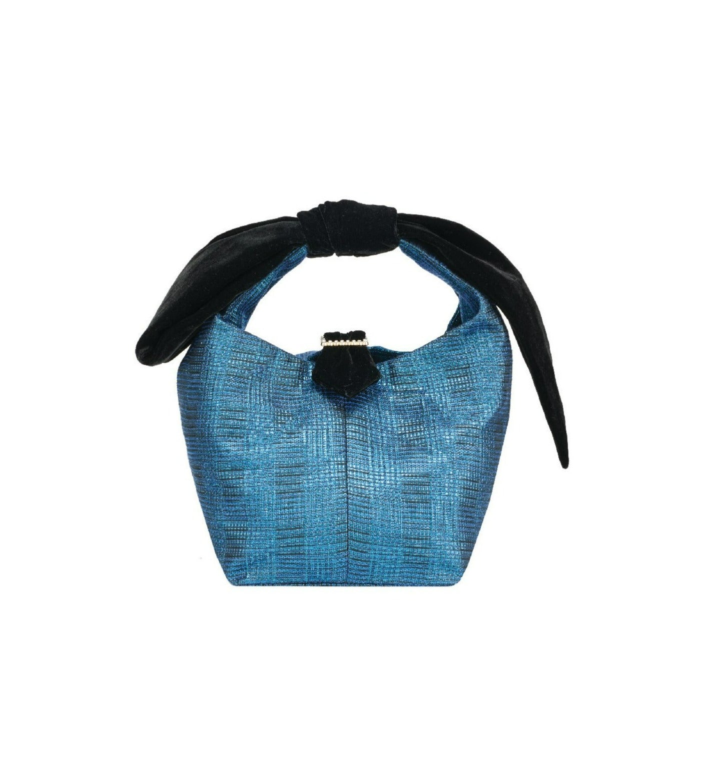 Chiasa Moza Short Handle Bag in Sapphire