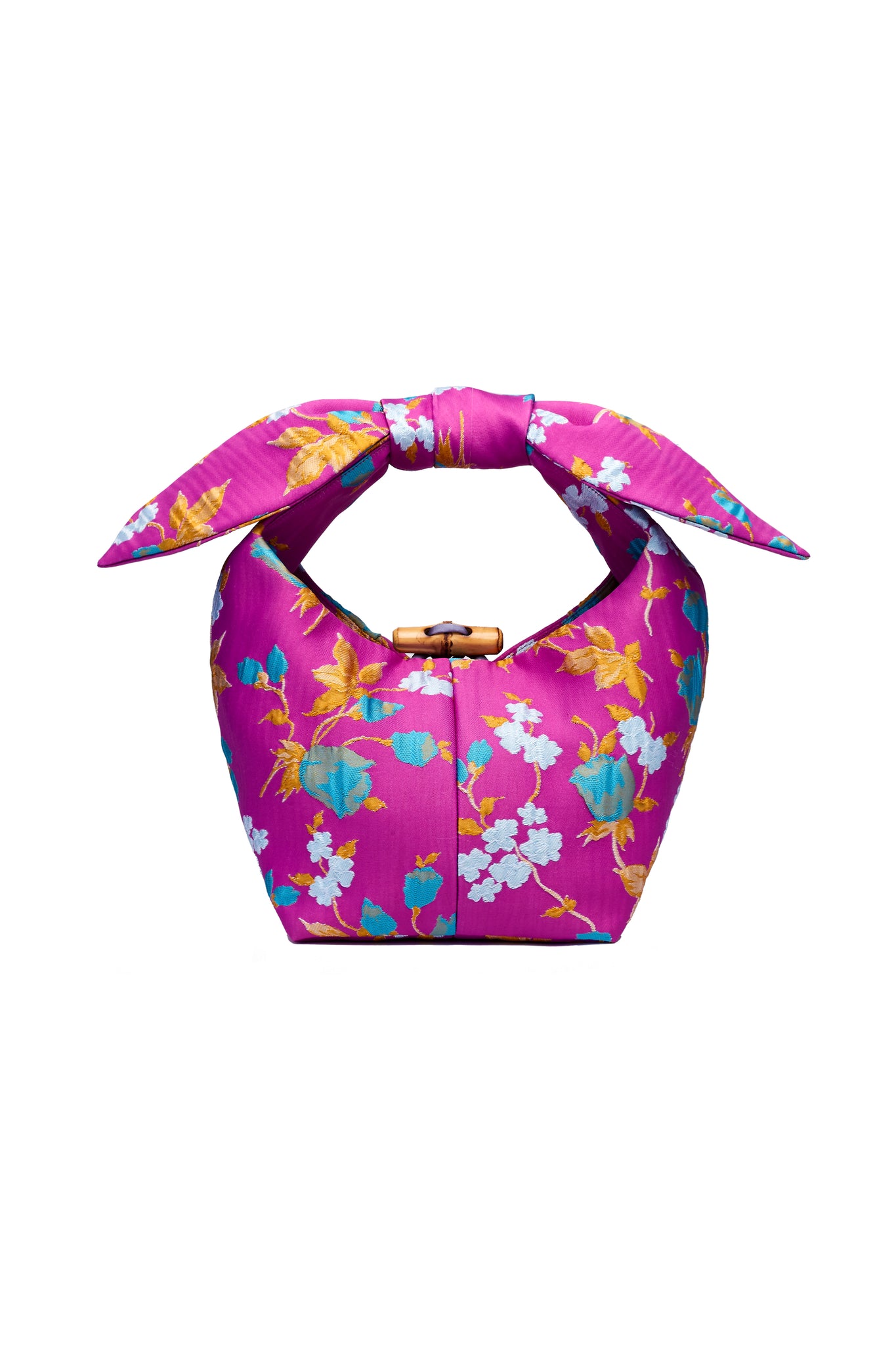 Chiasa Bow Short Handle Bag in Bliss