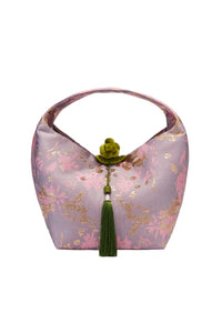 Chiasa Short Handle Bag In Dusky Petals