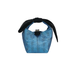 Chiasa Moza Short Handle Bag in Sapphire